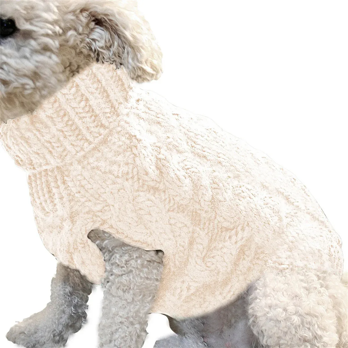 Turtleneck Sweater for Small and Medium Dogs