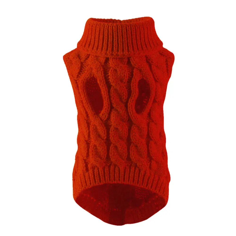 Turtleneck Sweater for Small and Medium Dogs