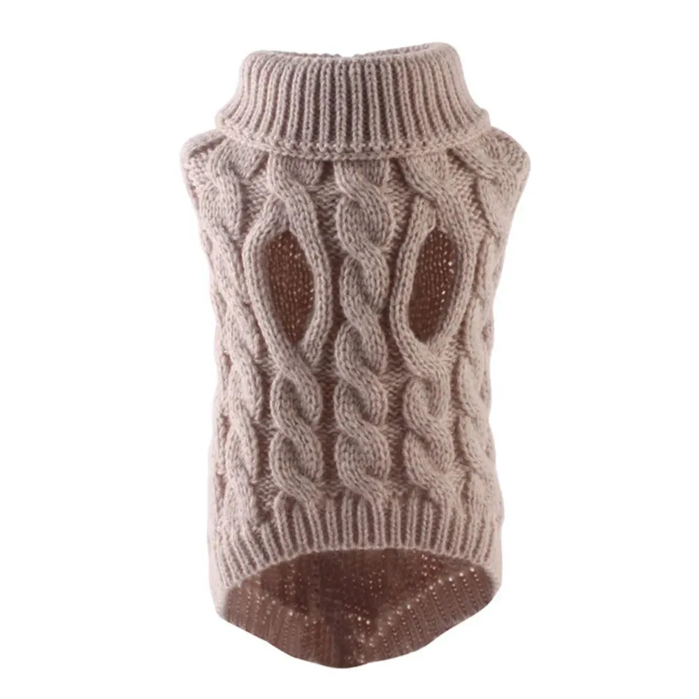 Turtleneck Sweater for Small and Medium Dogs
