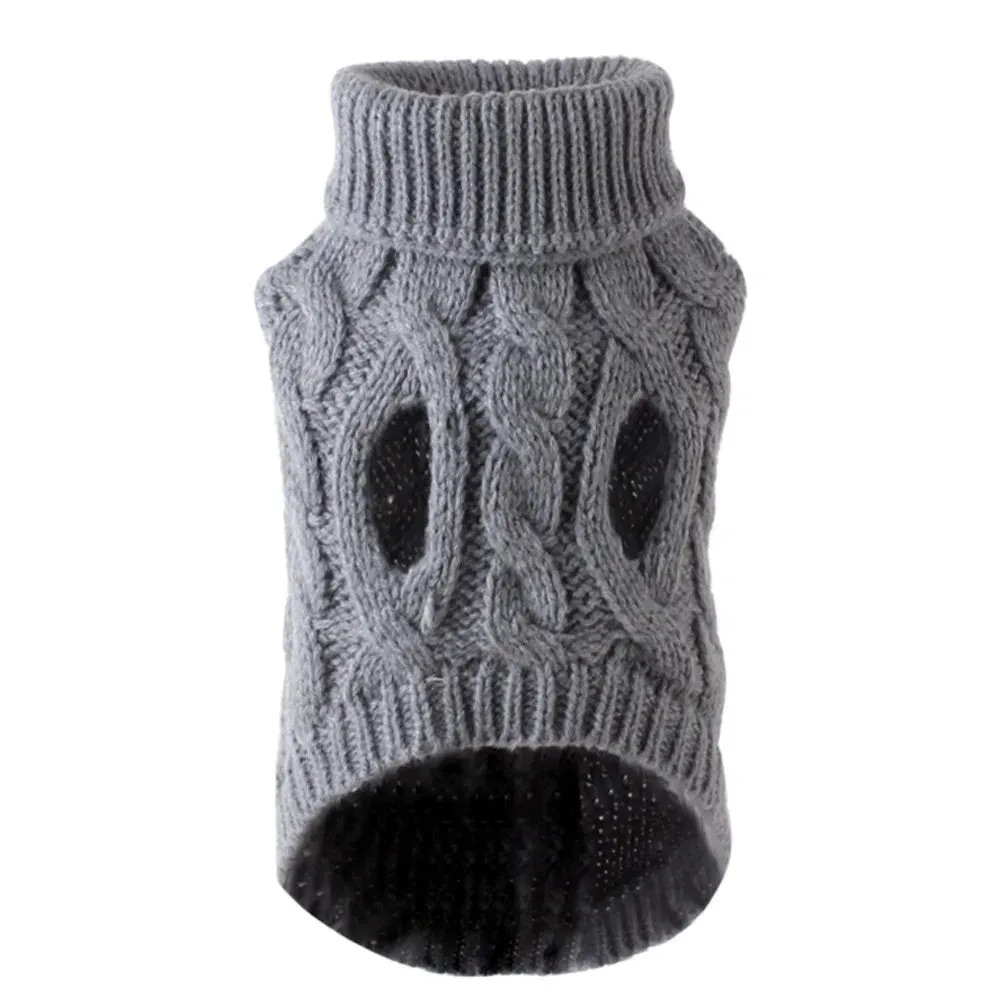 Turtleneck Sweater for Small and Medium Dogs