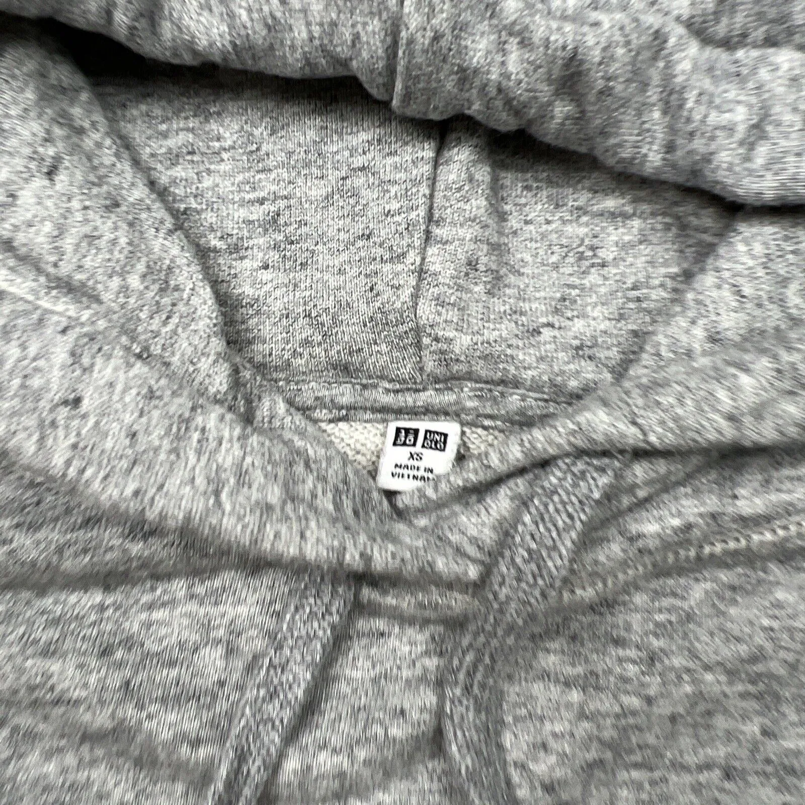 Uniqlo Womens Grey Pullover Hoodie Size XS