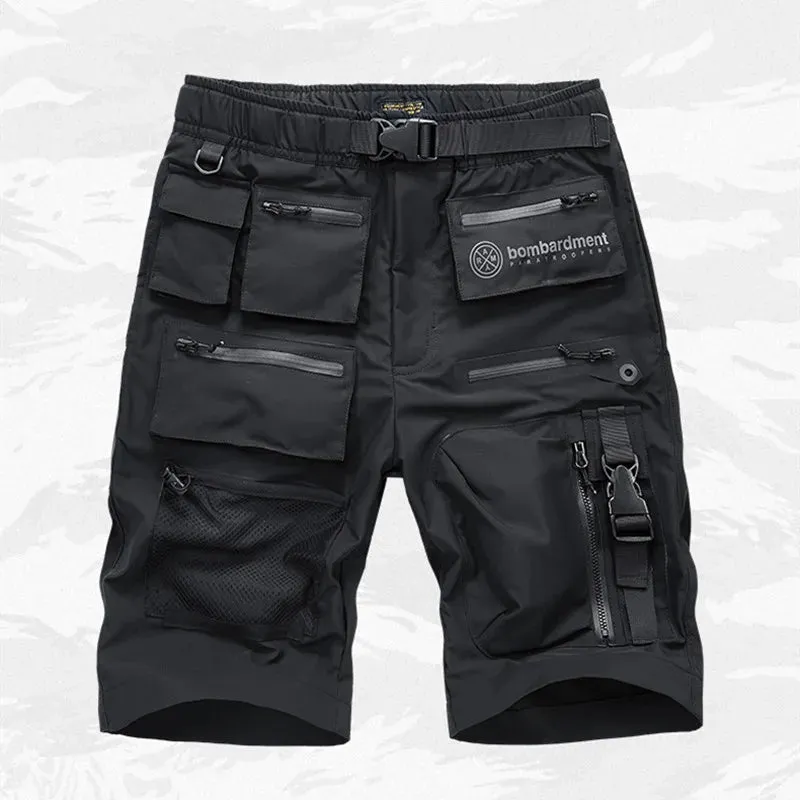 UrbanFlex Techwear Cargo Shorts