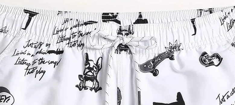 Vacation Doodle Board Shorts