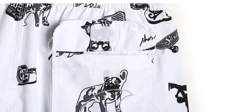 Vacation Doodle Board Shorts