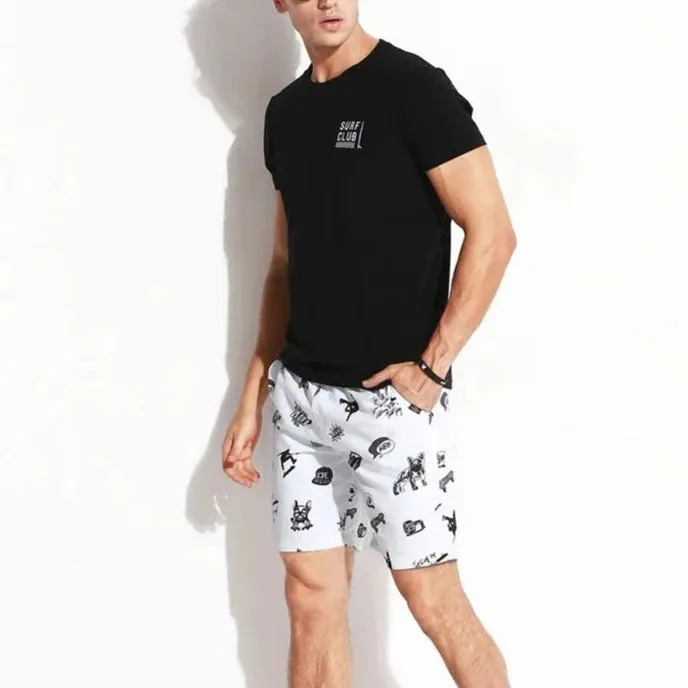 Vacation Doodle Board Shorts