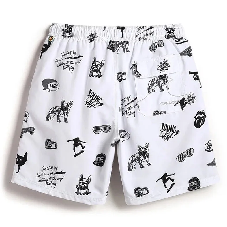 Vacation Doodle Board Shorts