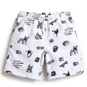 Vacation Doodle Board Shorts