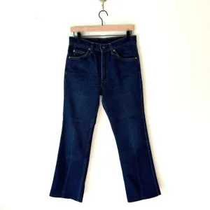 Vintage 80s Levis Jeans 517 2017 30x32 *30x25 Brown Tab Bootcut USA Hippie