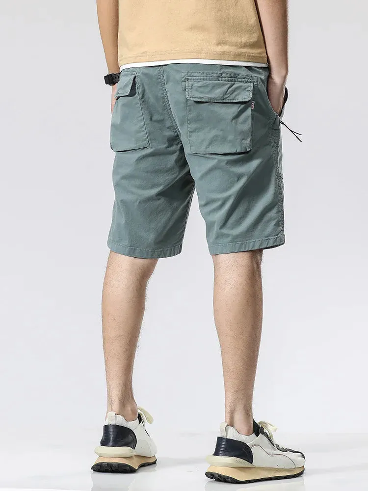 VivaLaMode Sommer-Zip-Taschen-Cargo-Shorts für Herren