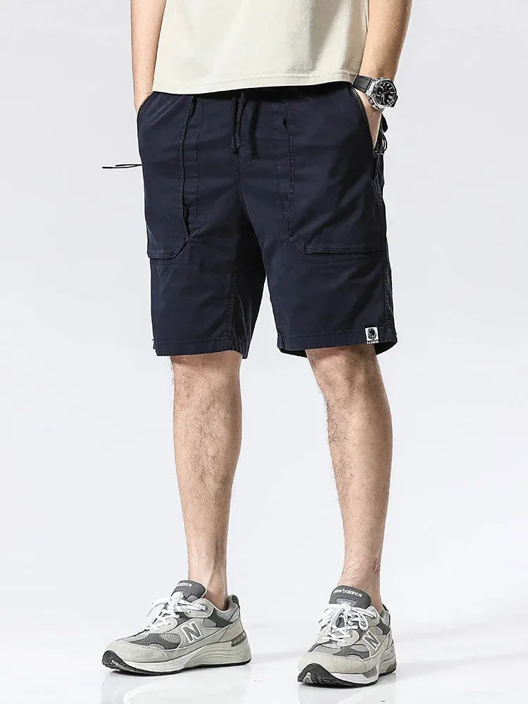 VivaLaMode Sommer-Zip-Taschen-Cargo-Shorts für Herren