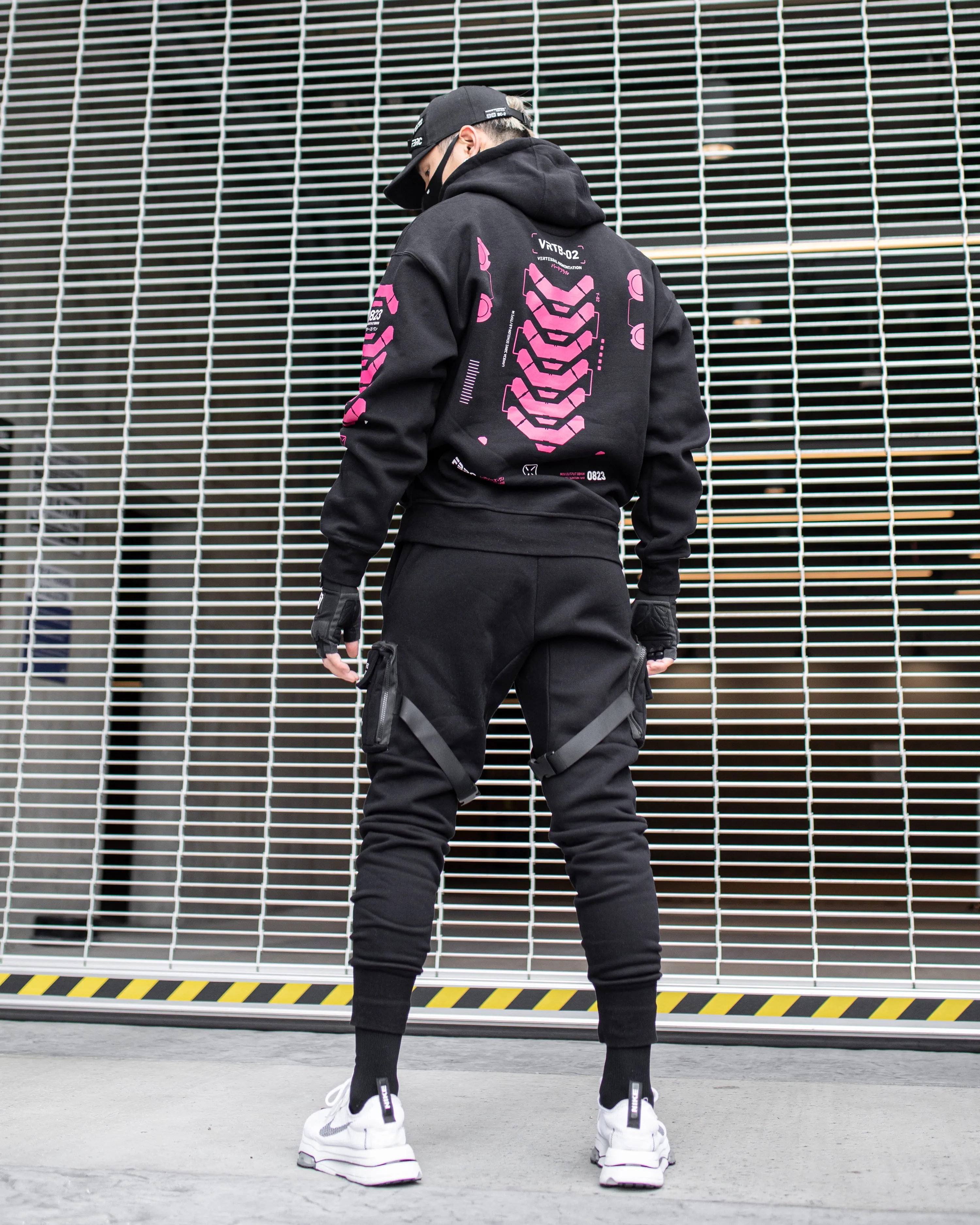 VRTB-02 Black Pink Hoodie