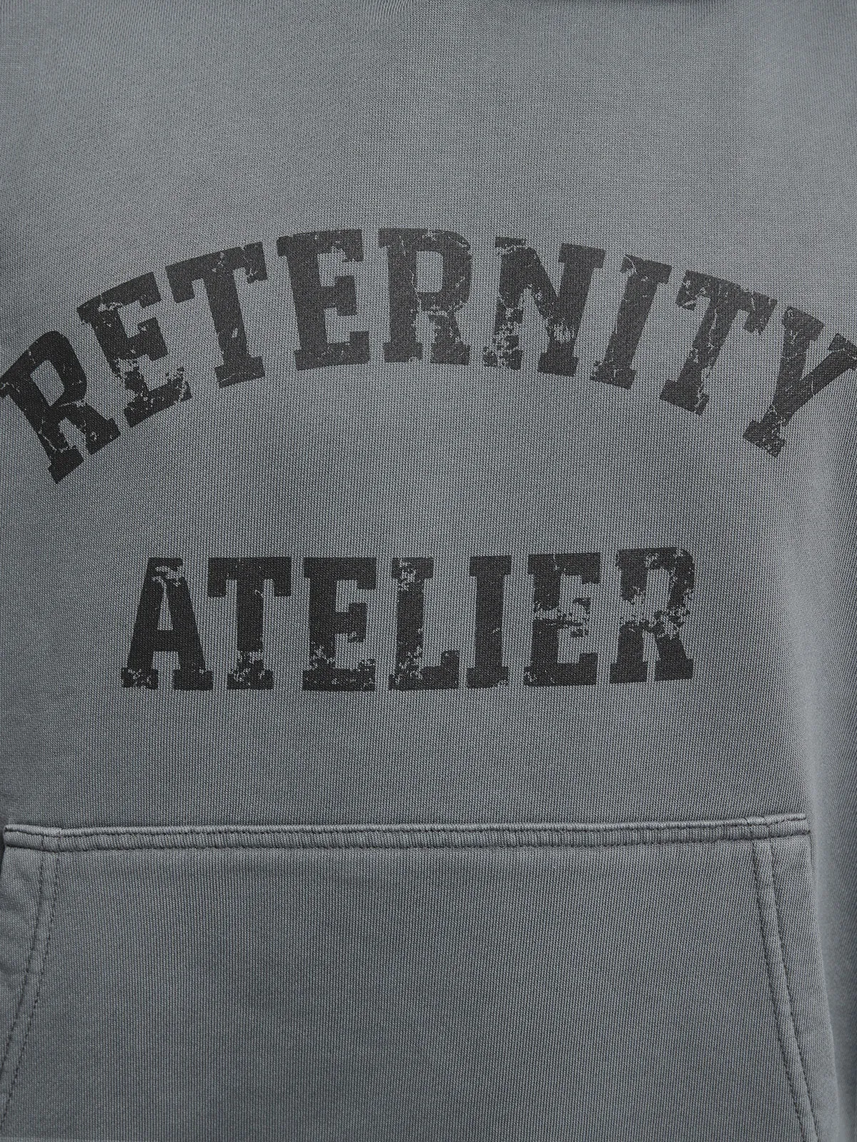 WASHED NOIR HOODIE - VINTAGE BLACK