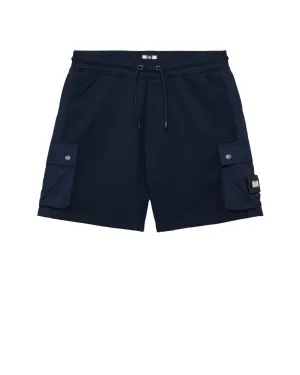 Weekend Offender Pink Sands Jogger Sweat Short Navy