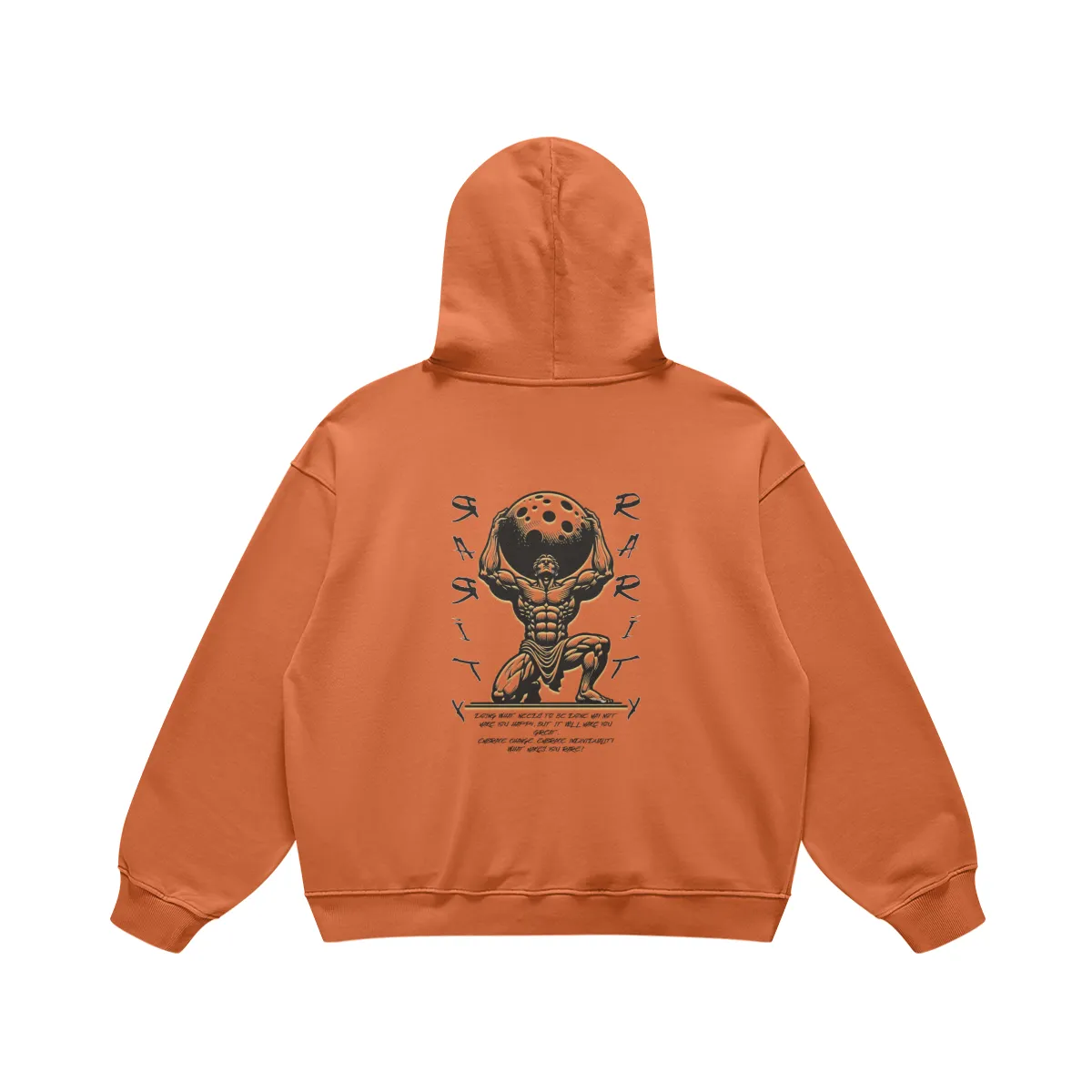 Weight of the World Heavyweight Hoodie