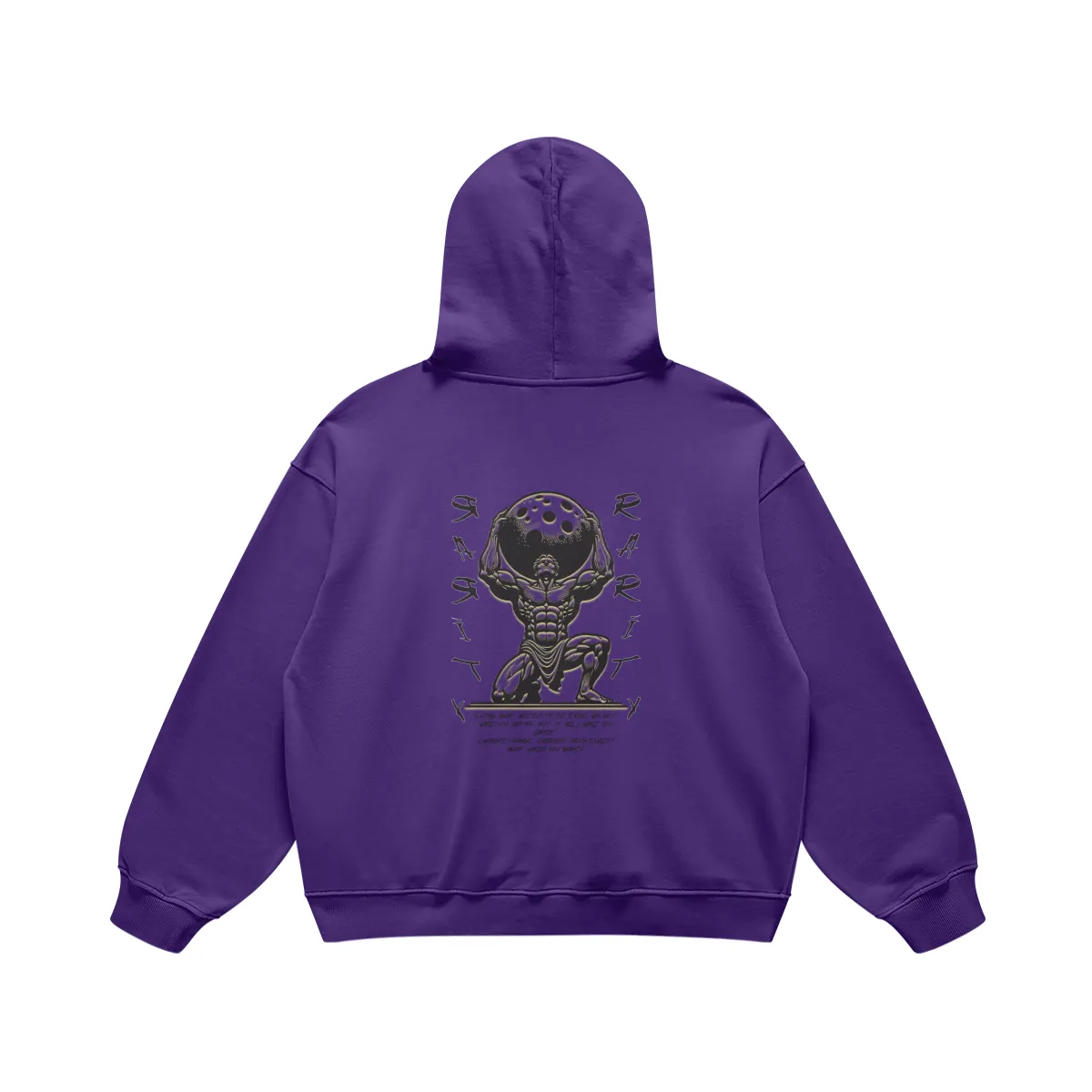 Weight of the World Heavyweight Hoodie