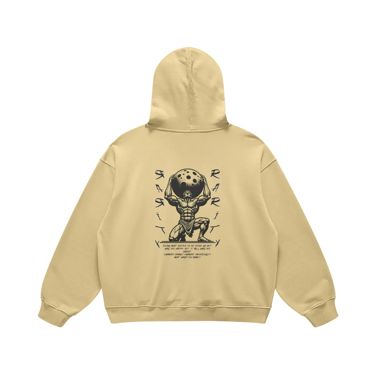 Weight of the World Heavyweight Hoodie