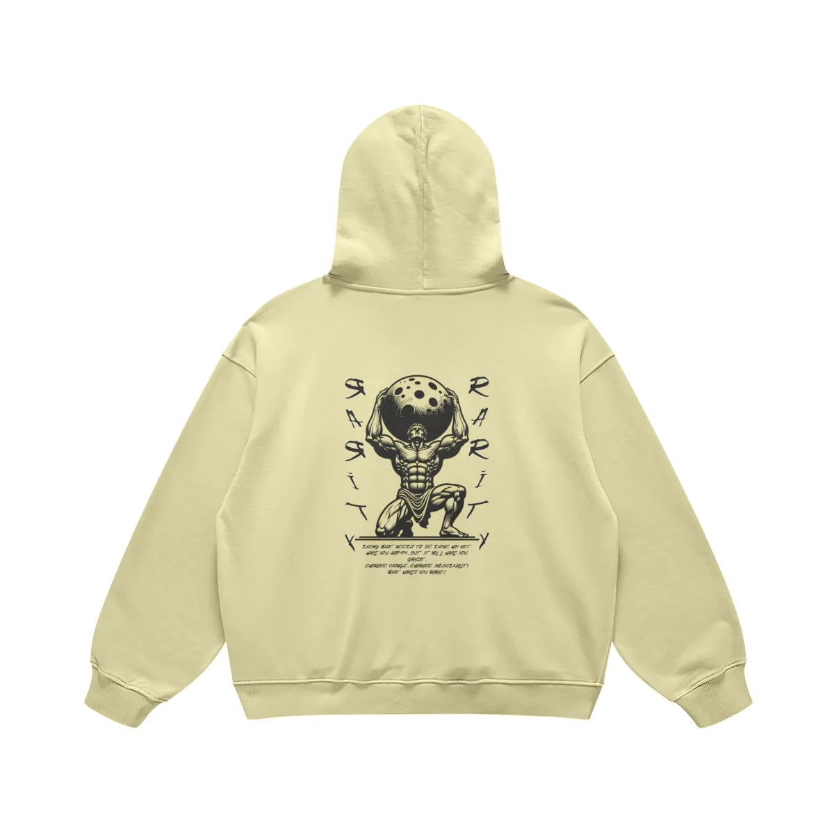 Weight of the World Heavyweight Hoodie