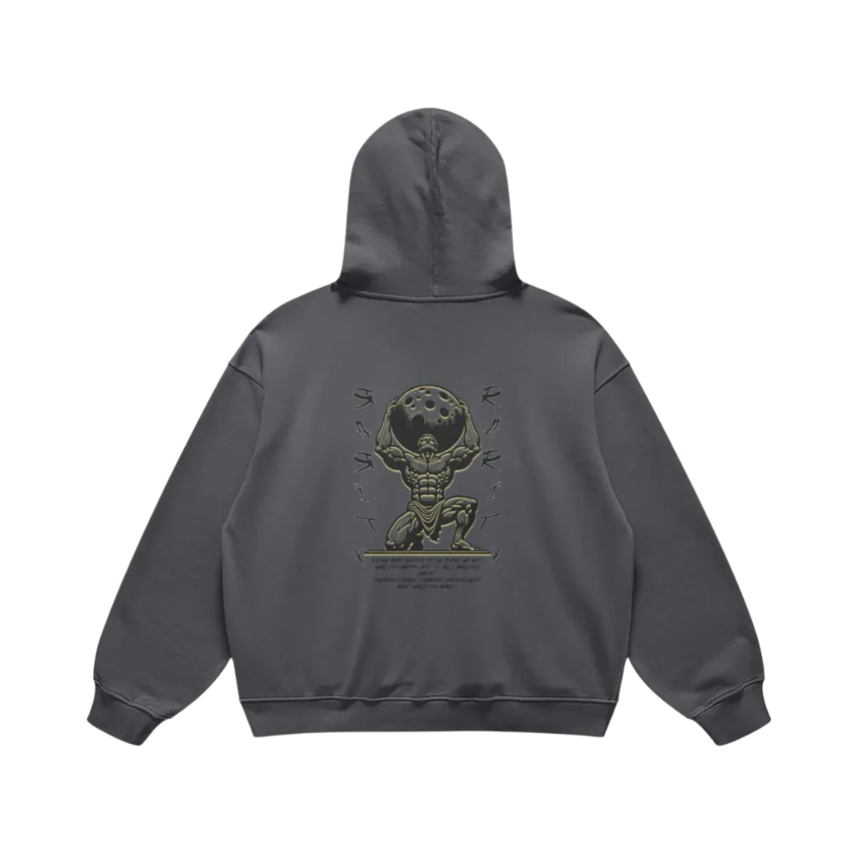 Weight of the World Heavyweight Hoodie