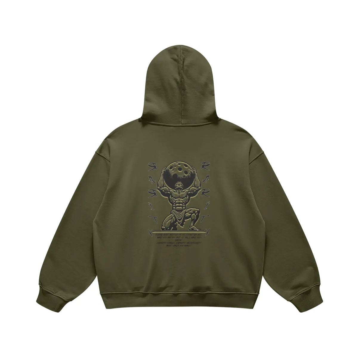 Weight of the World Heavyweight Hoodie