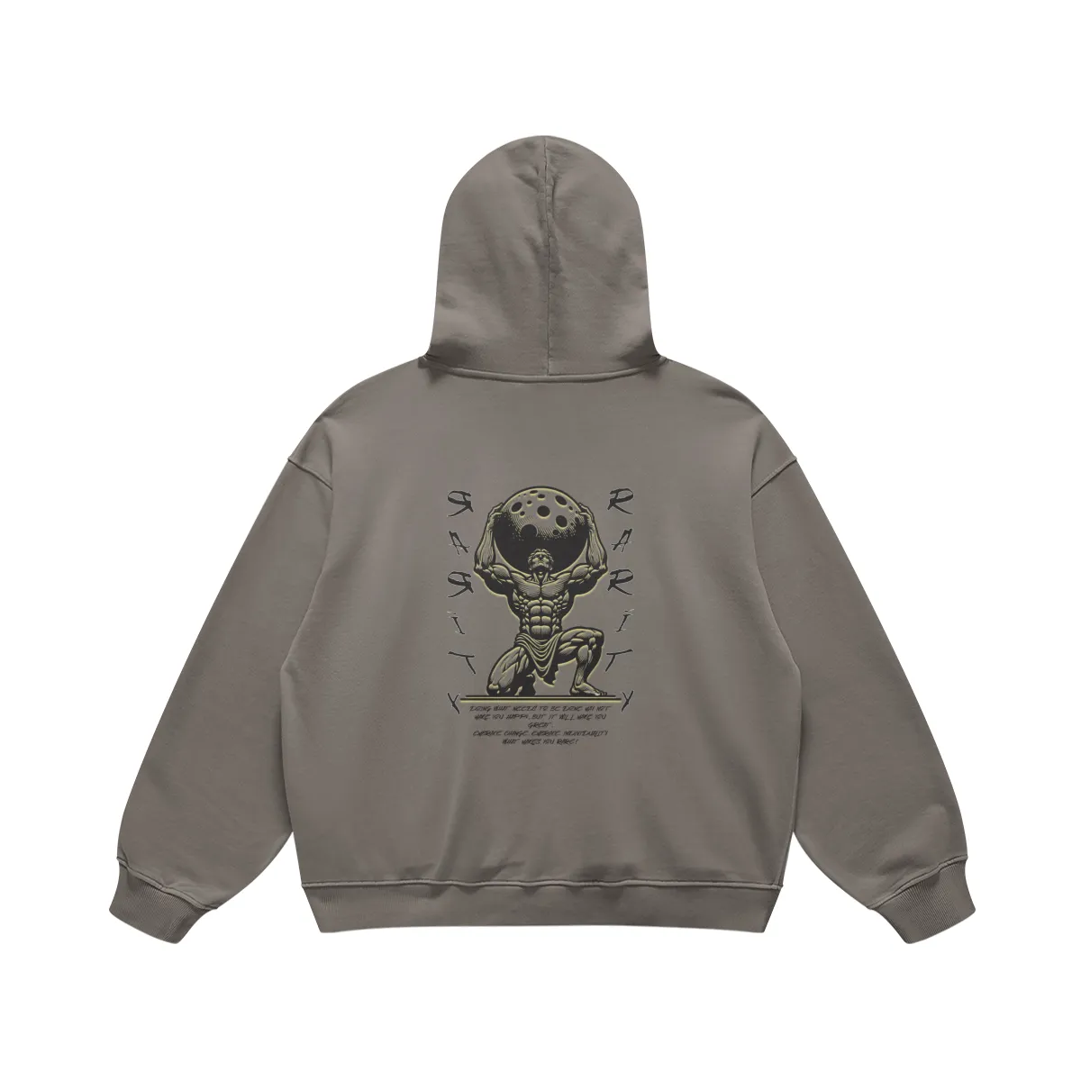 Weight of the World Heavyweight Hoodie