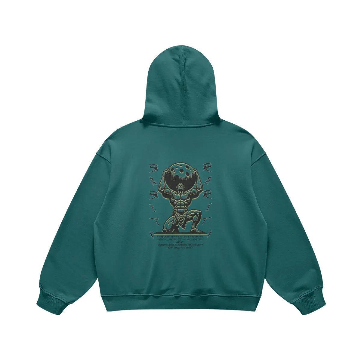 Weight of the World Heavyweight Hoodie