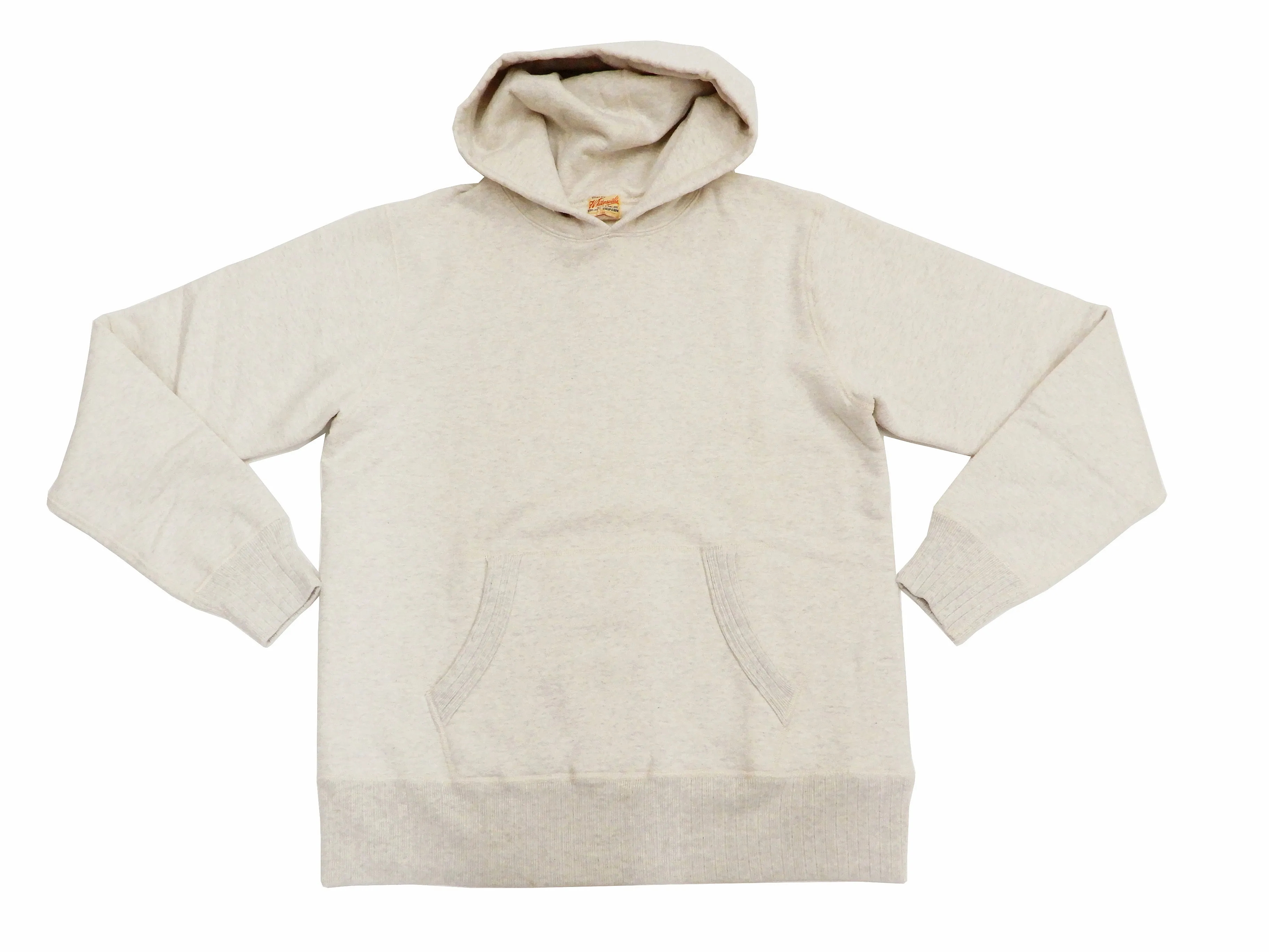Whitesville Plain Pullover Hoodie Men's Solid Color Hooded Sweatshirt WV67729 Oatmeal