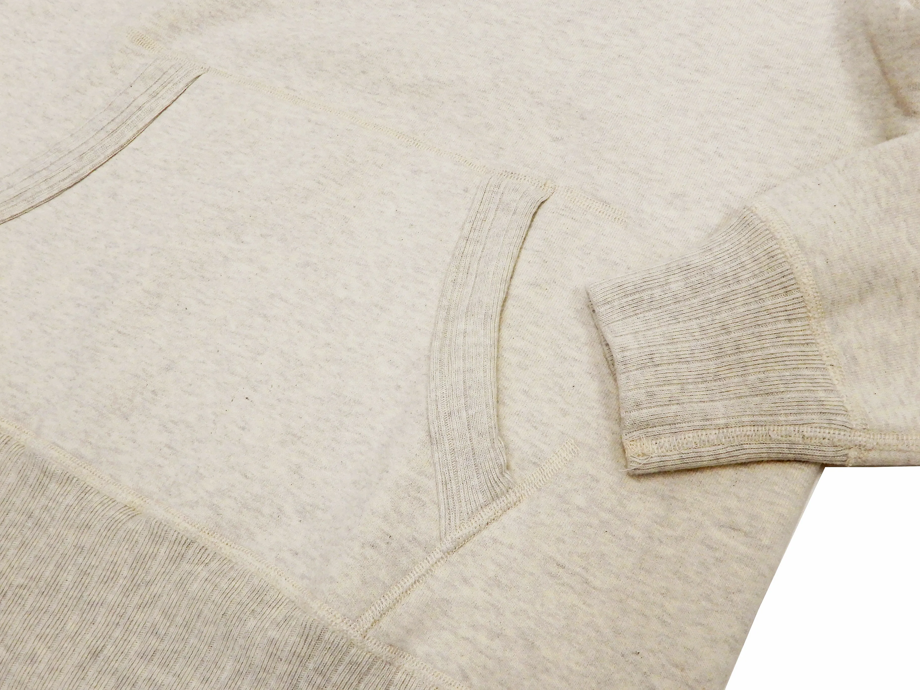 Whitesville Plain Pullover Hoodie Men's Solid Color Hooded Sweatshirt WV67729 Oatmeal