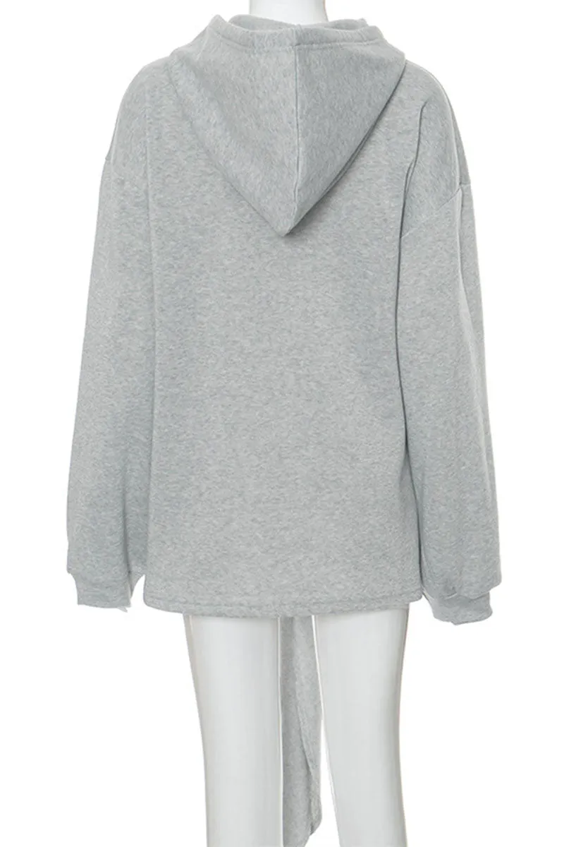 WJ0136 Oversized Hoodie Sweatshirt