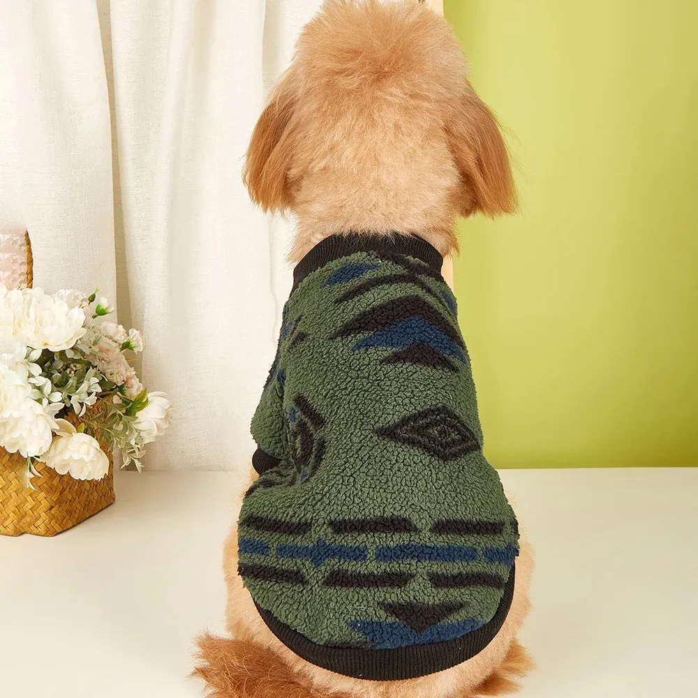 Woollen Sweater for Small Dogs Warm Pullover