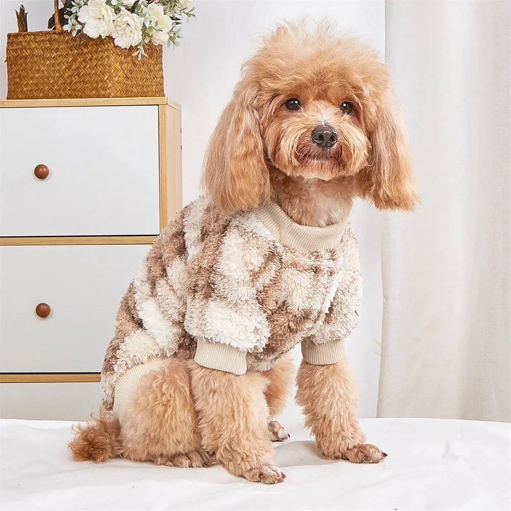 Woollen Sweater for Small Dogs Warm Pullover