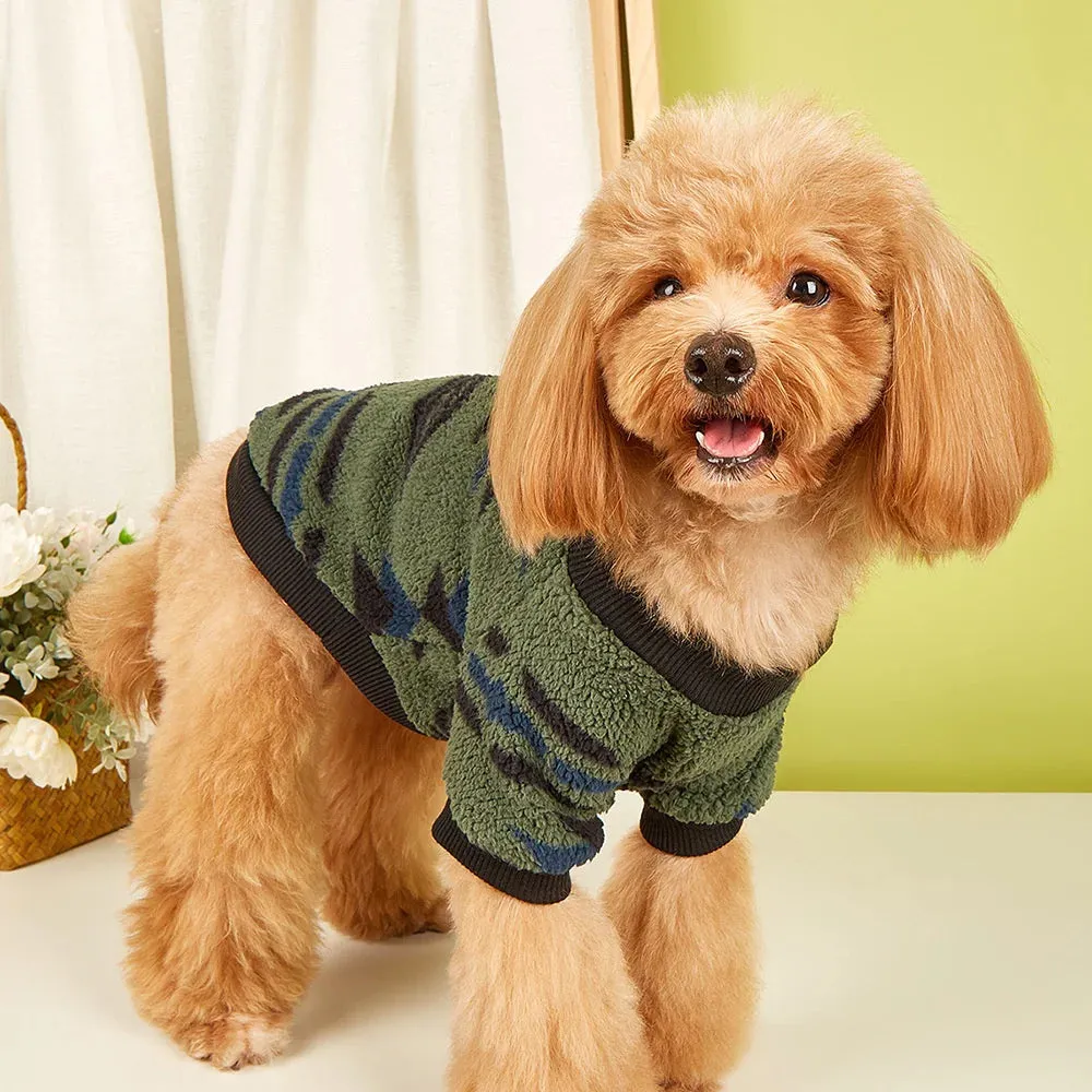 Woollen Sweater for Small Dogs Warm Pullover