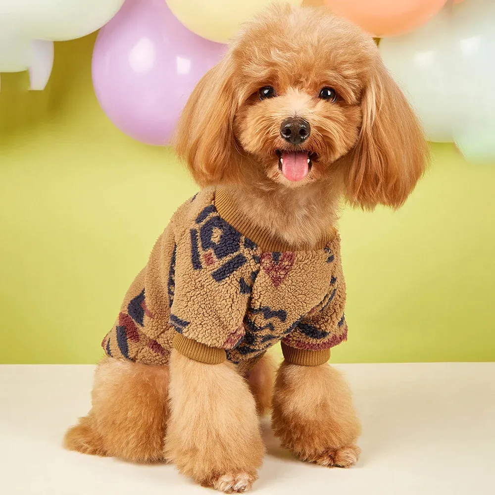 Woollen Sweater for Small Dogs Warm Pullover