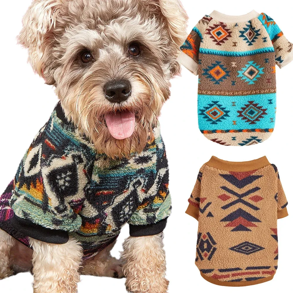 Woollen Sweater for Small Dogs Warm Pullover