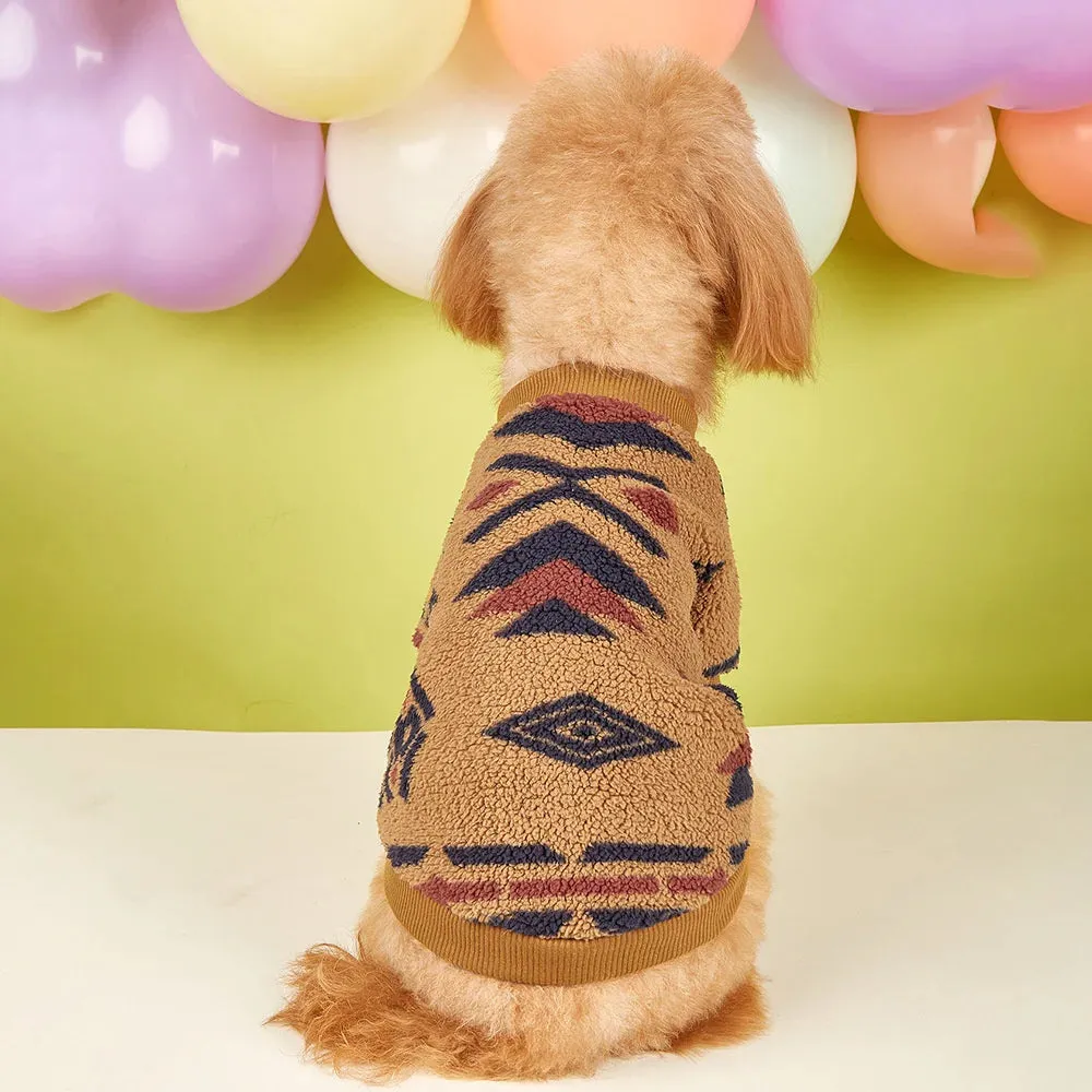 Woollen Sweater for Small Dogs Warm Pullover