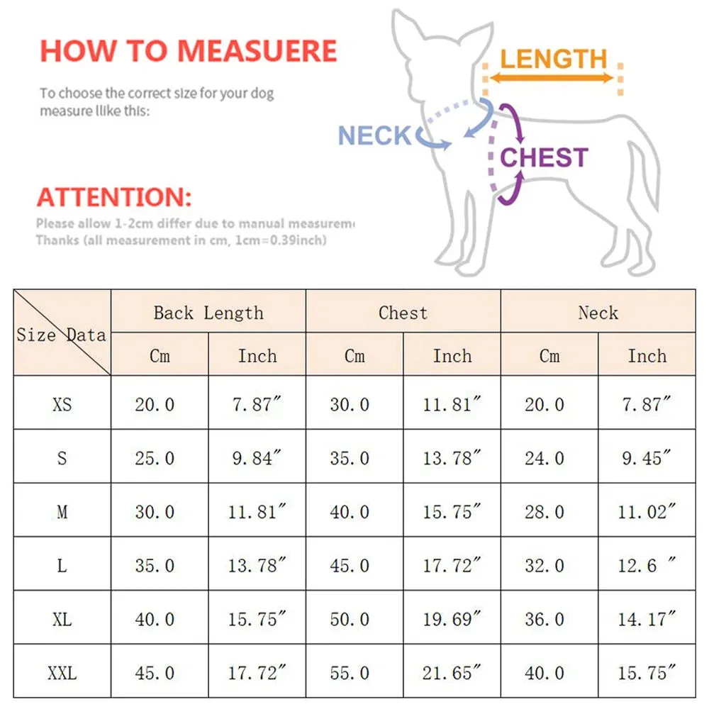Woollen Sweater for Small Dogs Warm Pullover