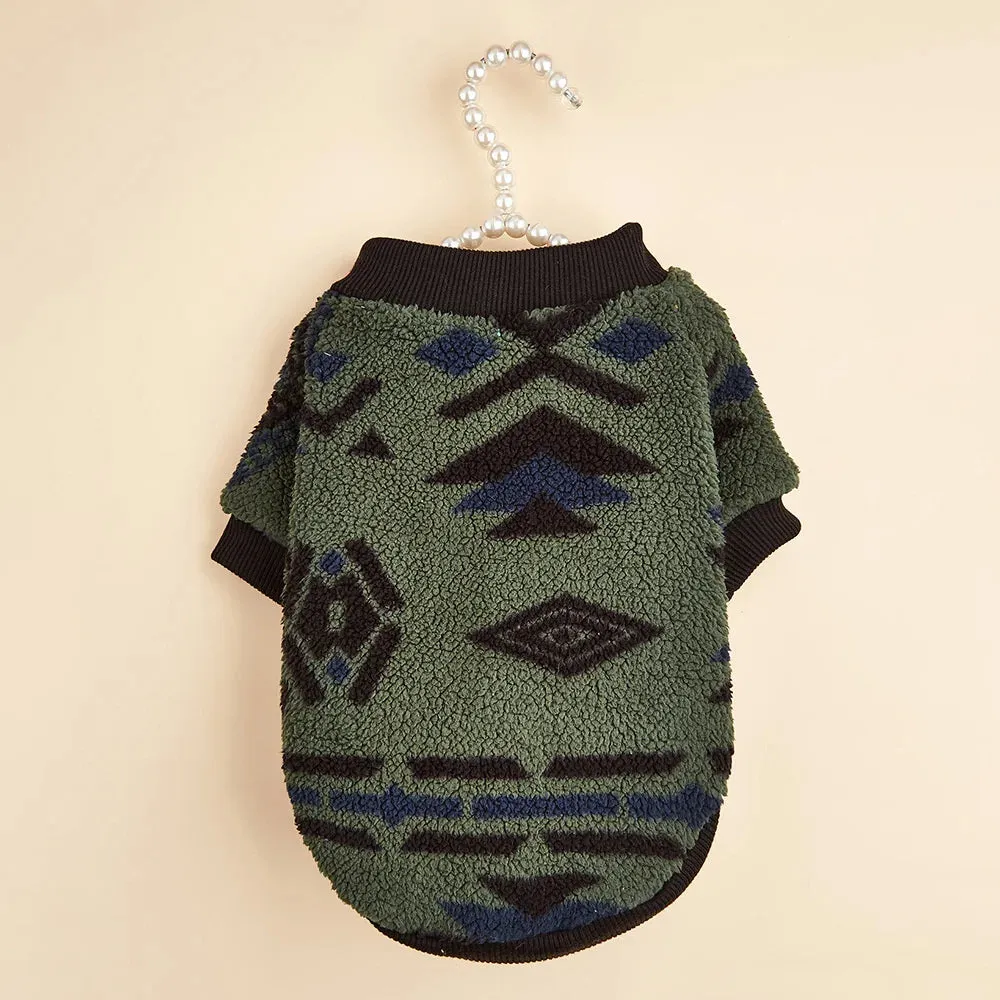 Woollen Sweater for Small Dogs Warm Pullover