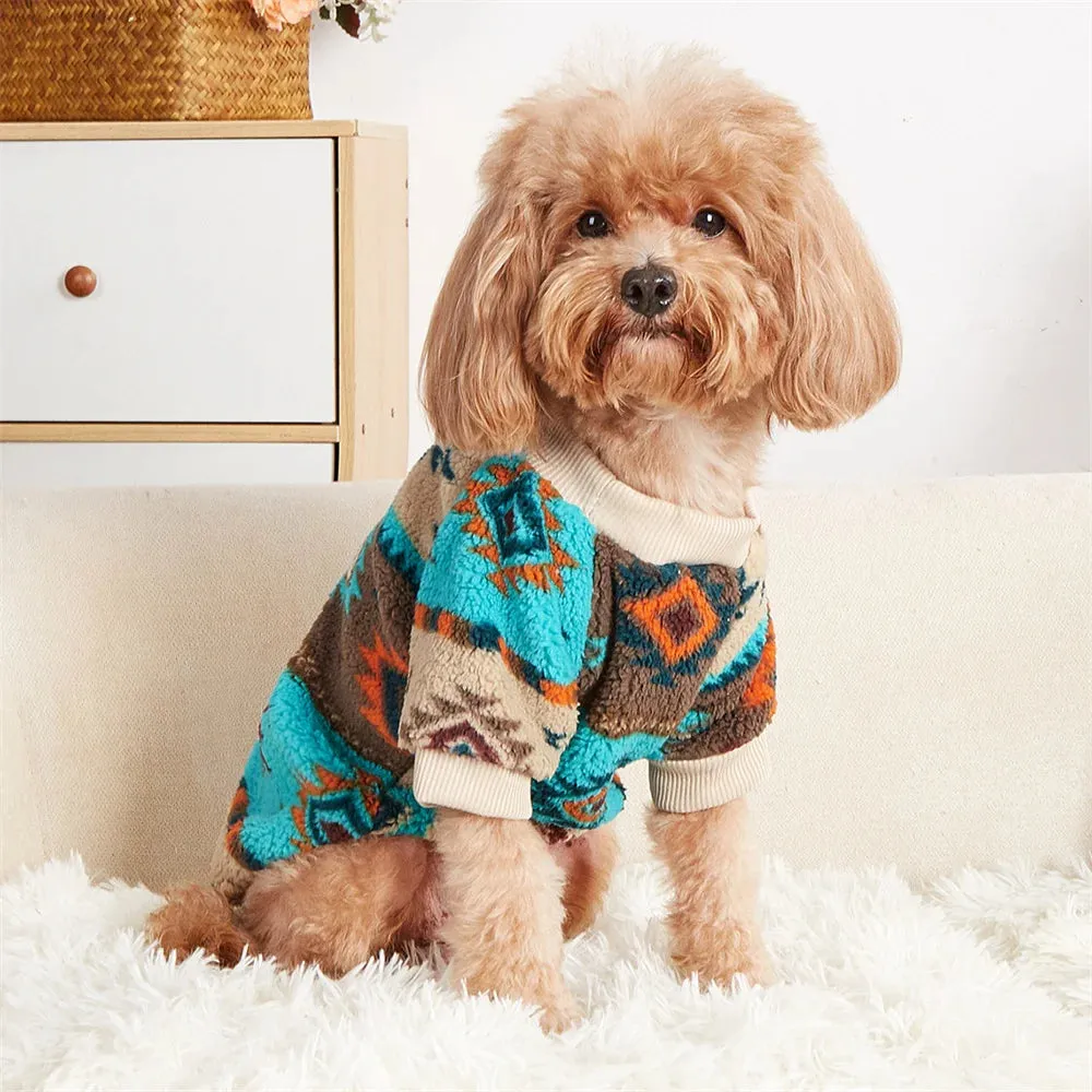 Woollen Sweater for Small Dogs Warm Pullover
