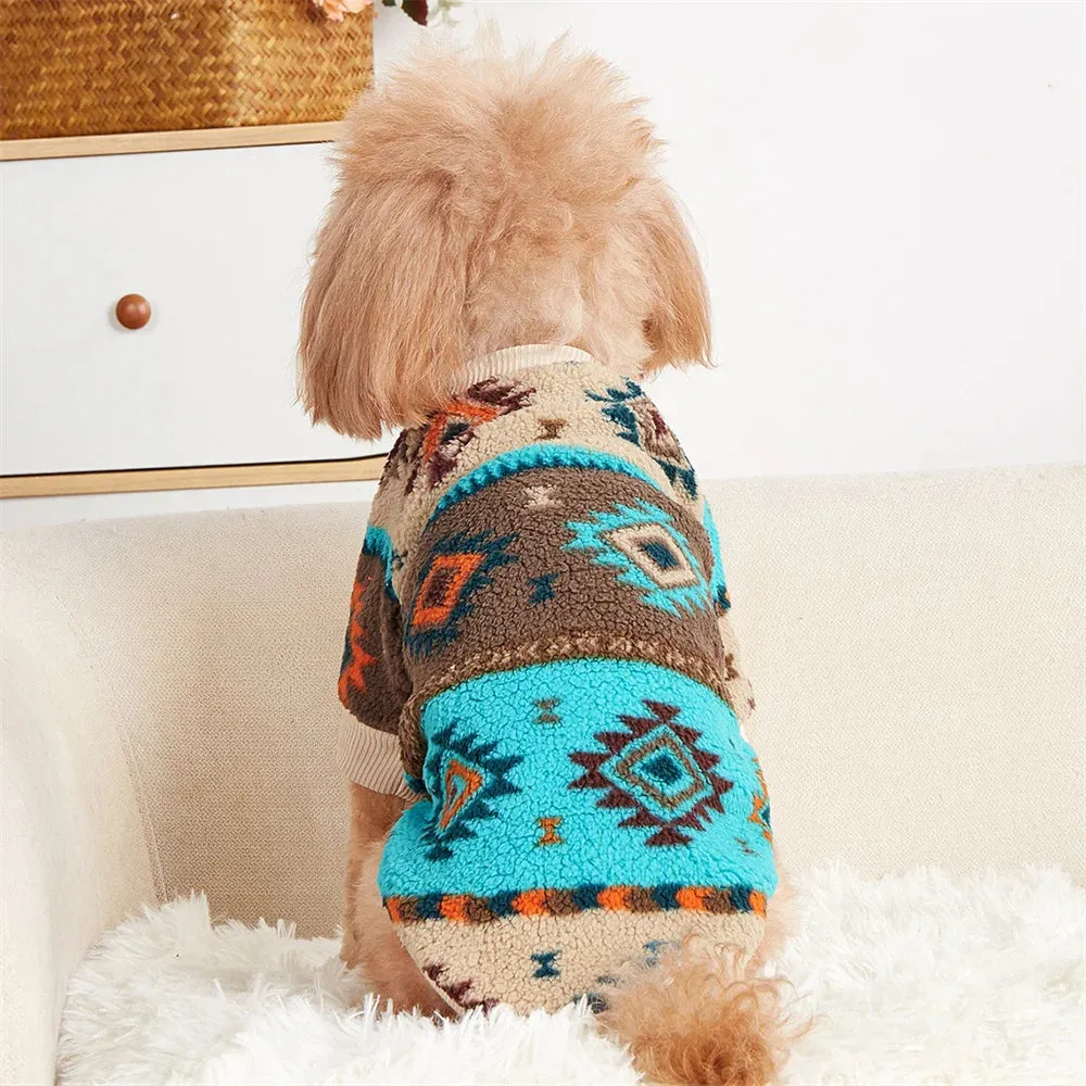 Woollen Sweater for Small Dogs Warm Pullover