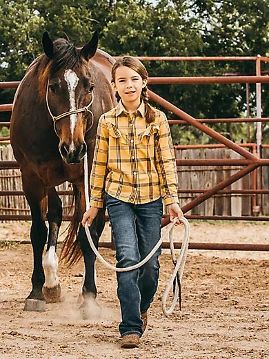 Wrangler Girl's Premium Patch Jeans