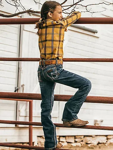 Wrangler Girl's Premium Patch Jeans