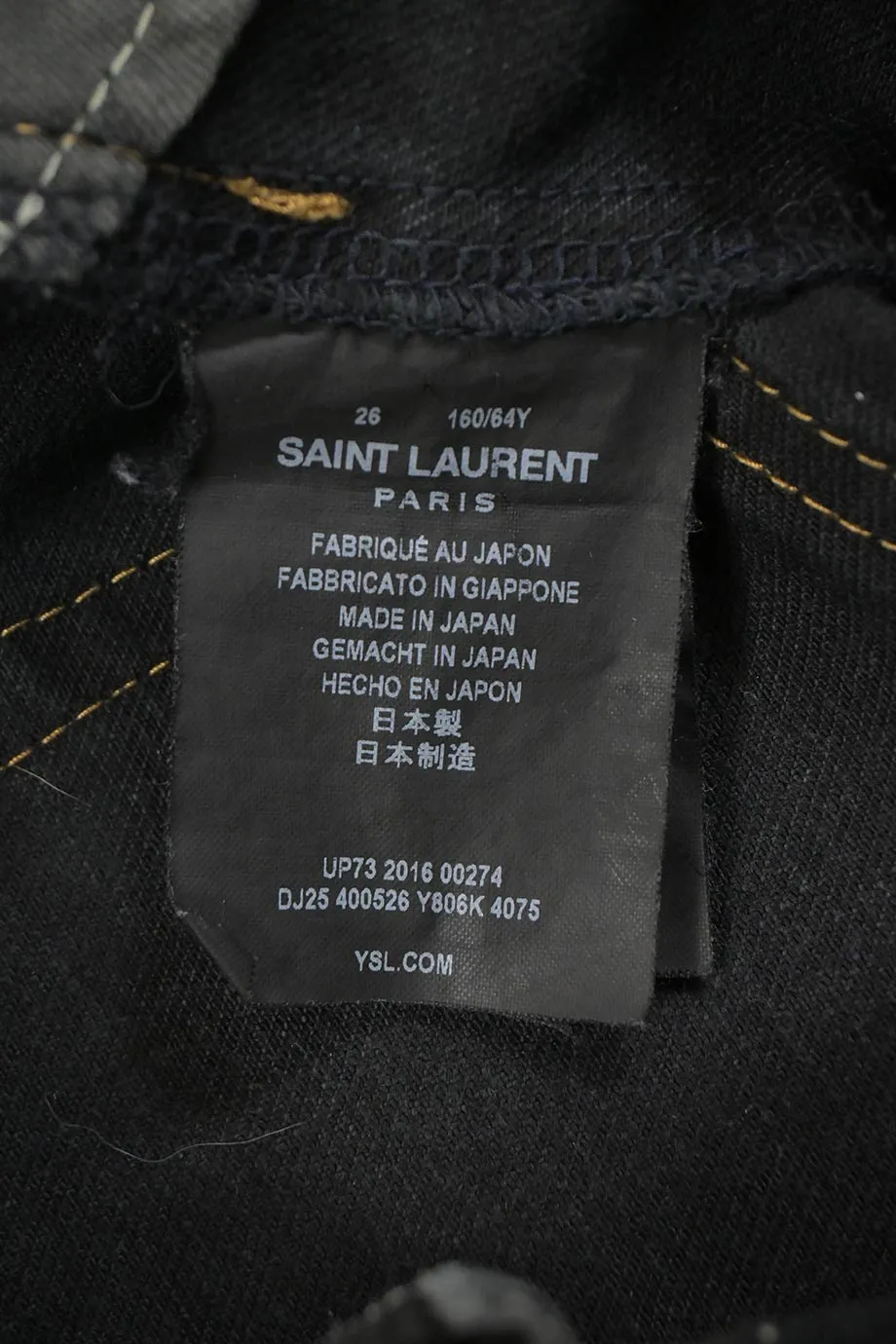 [WW43975] Saint Laurent | Skinny Pants