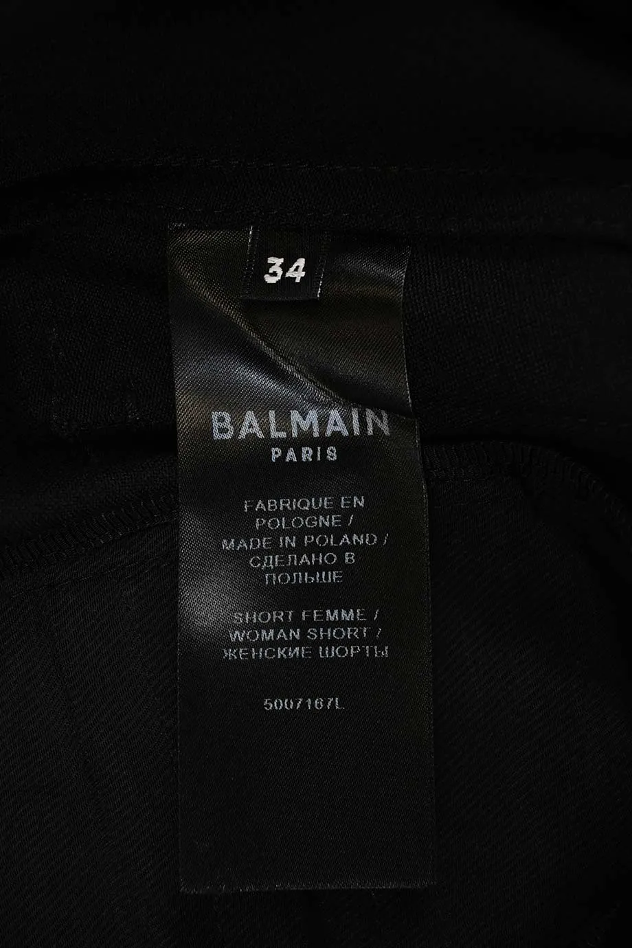 [WW45900] Balmain | Shorts
