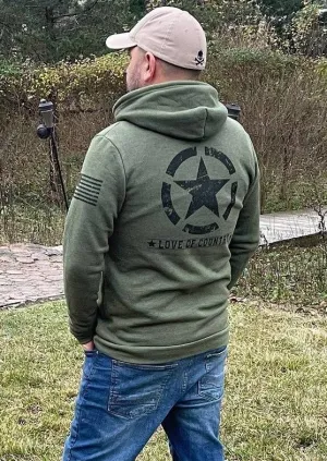 WWII Invasion Star Pullover