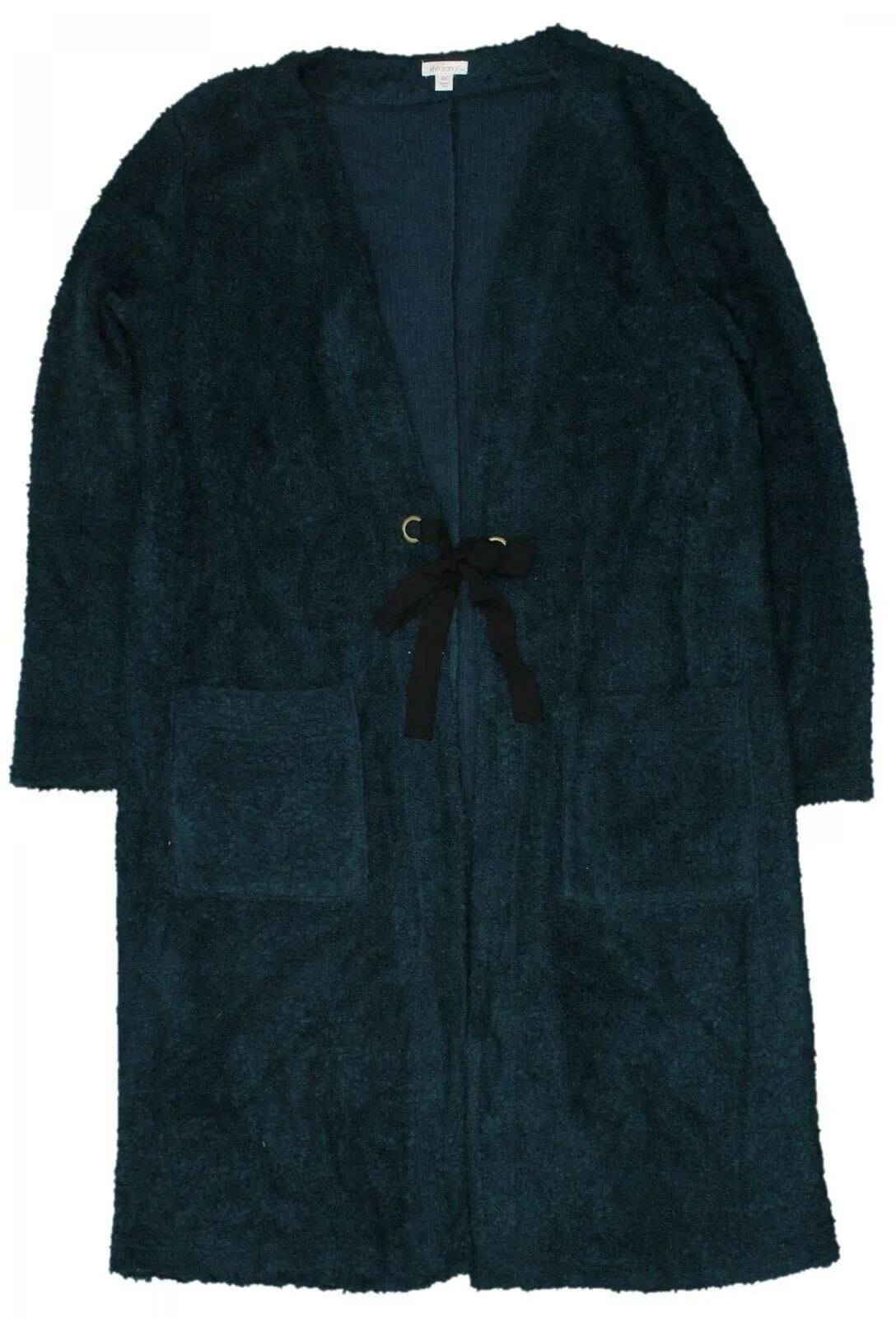 Xhilaration Women's Knit Duster Cardigan with Ribbon Tie