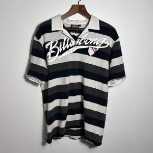 Y2K Billabong spellout polo