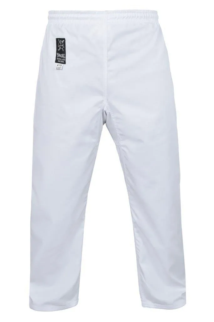 Yamasaki Pro GI Martial Arts Pants | White [10oz]