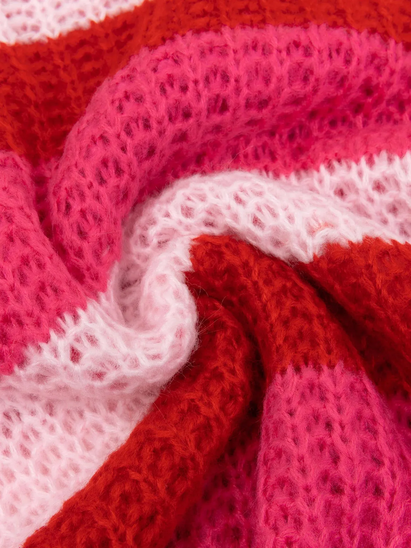 Ydence Knitted sweater Annelies pink red