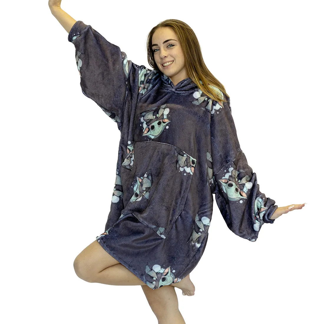 Yoda Hoogy - Oversized Blanket Hoodie