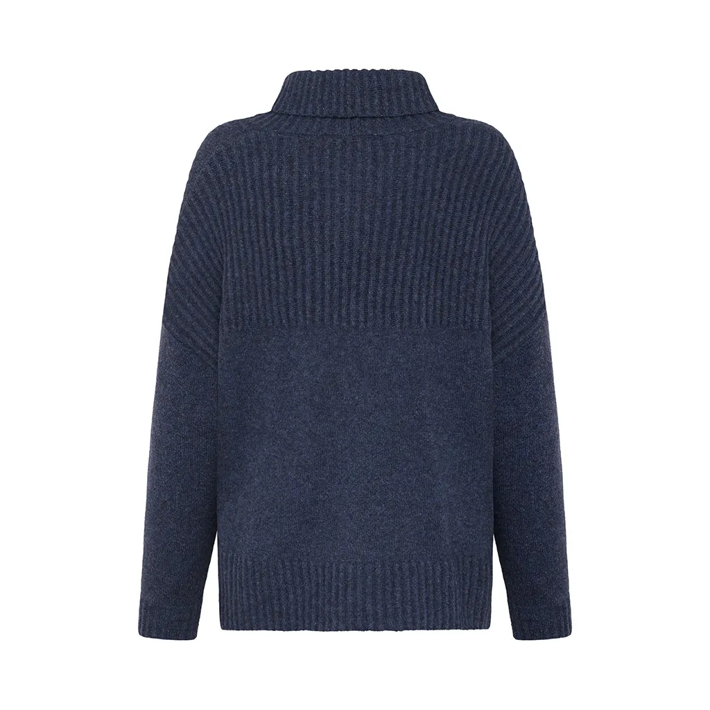 Zaga Chunky Jumper - Soft Blue