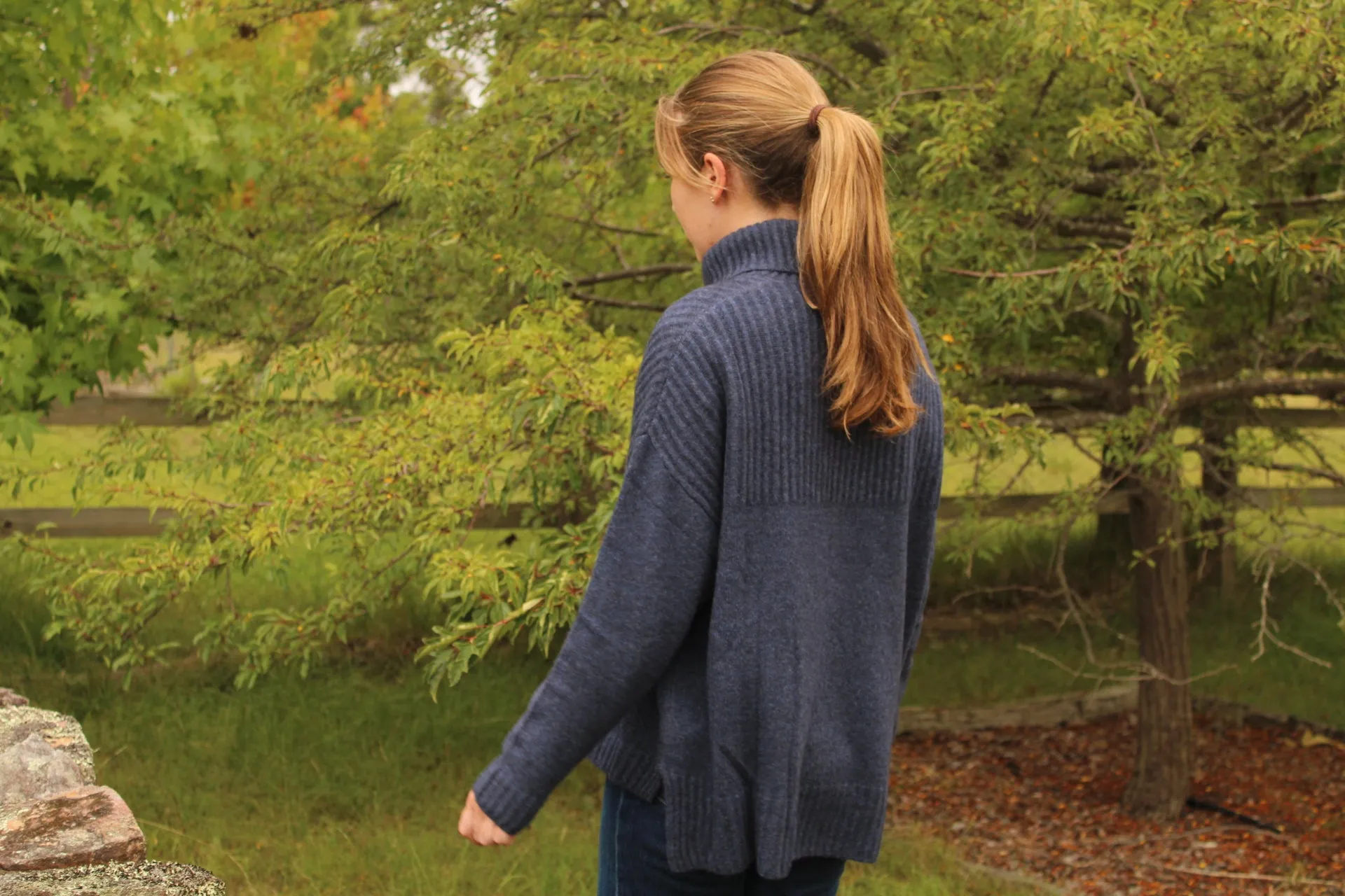 Zaga Chunky Jumper - Soft Blue